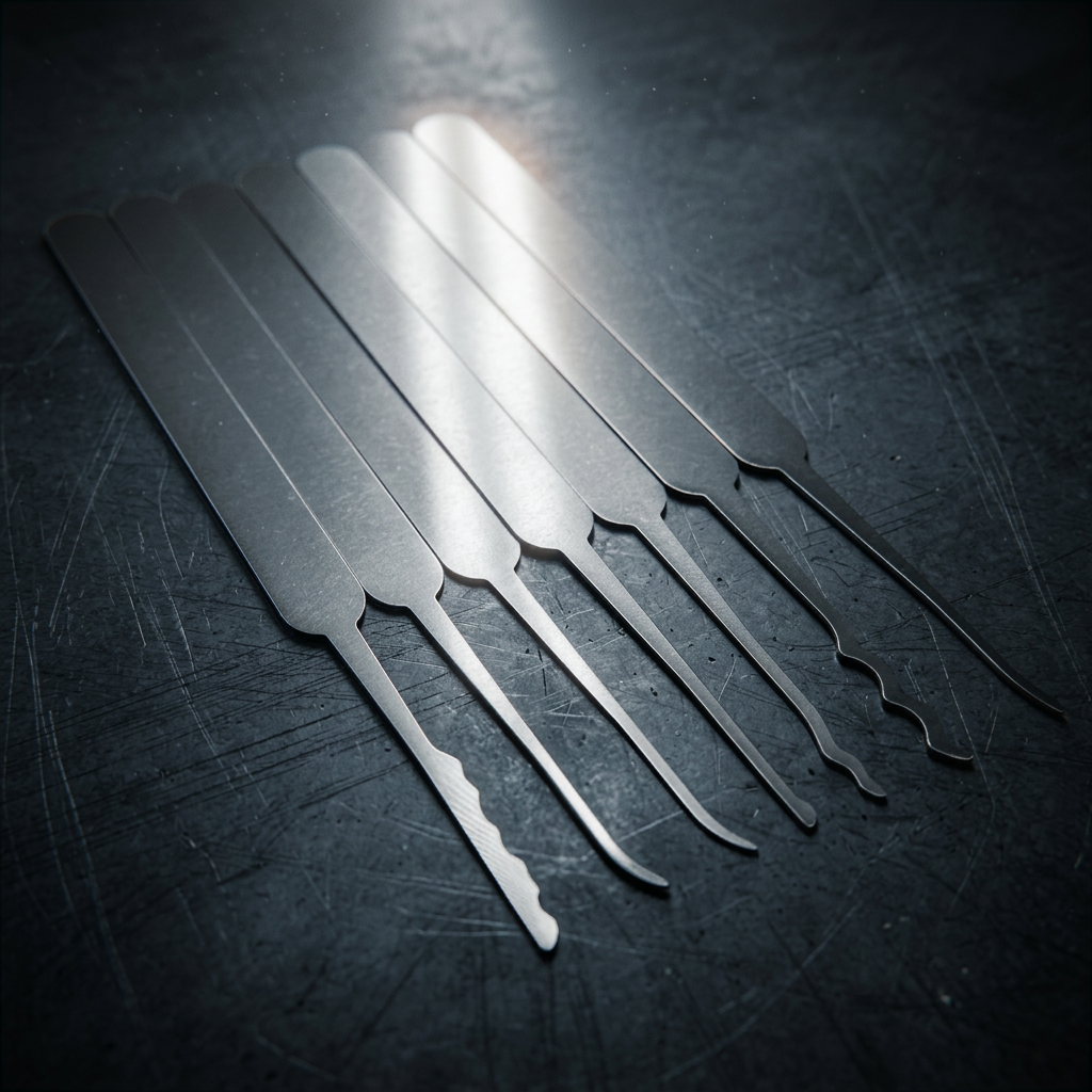 Sparrows Professional EDC 'Tuxedo' Lock Pick Set - official Sparrows detail image