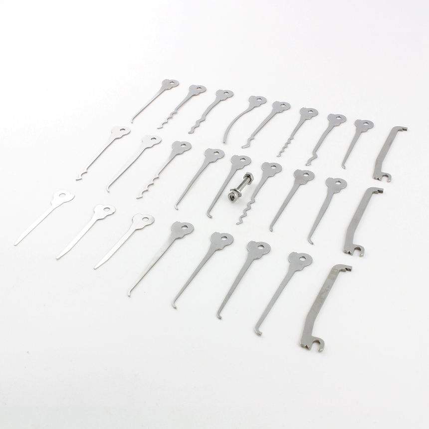Dangerfield Skeleton Expansion Lock Pick Set All contemporary picking and raking patterns