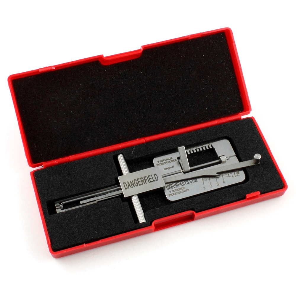 Dangerfield Yale Superior Dimple Lock Pick + Box