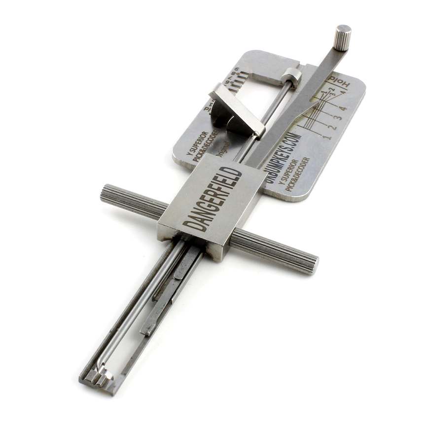 Dangerfield Yale Superior Dimple Lock Pick - picking tip detail