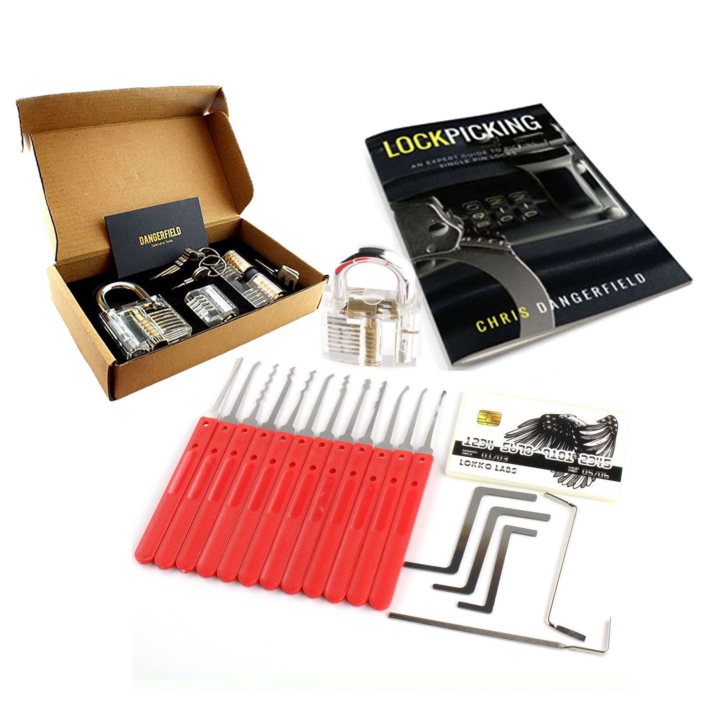 Lokko Diamond extra locks and booklet bundle