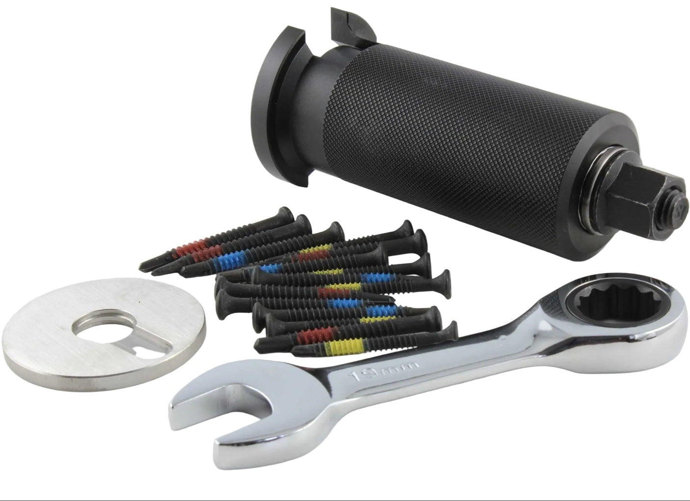 Lokko professional bell plug puller set with screws and spanner