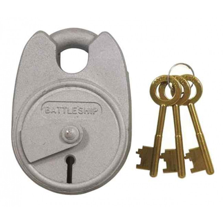 professional lever padlock pick for Chubb Battleship close-up view