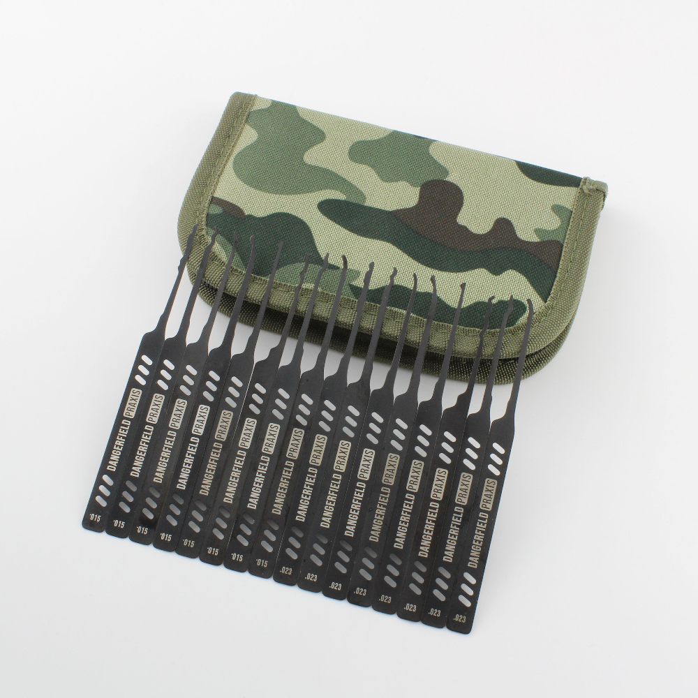 Dangerfield Praxis Ionic Pro Lock Pick Set