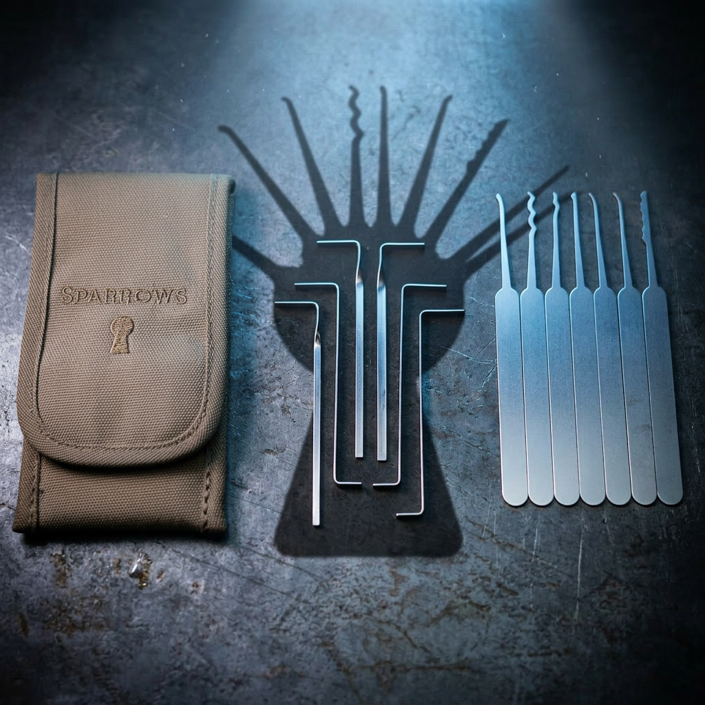Tuxedo Royale Euro Lock Pick Set .015" + Case - related Sparrows Tuxedo set product image