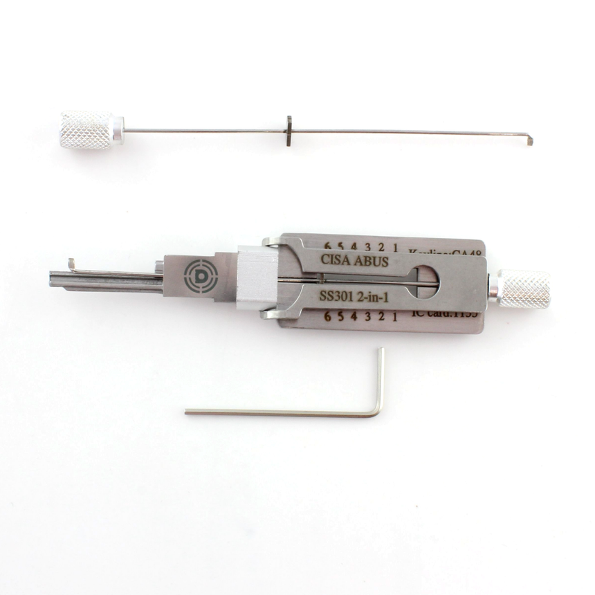 Dangerfield Lishi-Style CISA ABUS Dimple Lock Pick