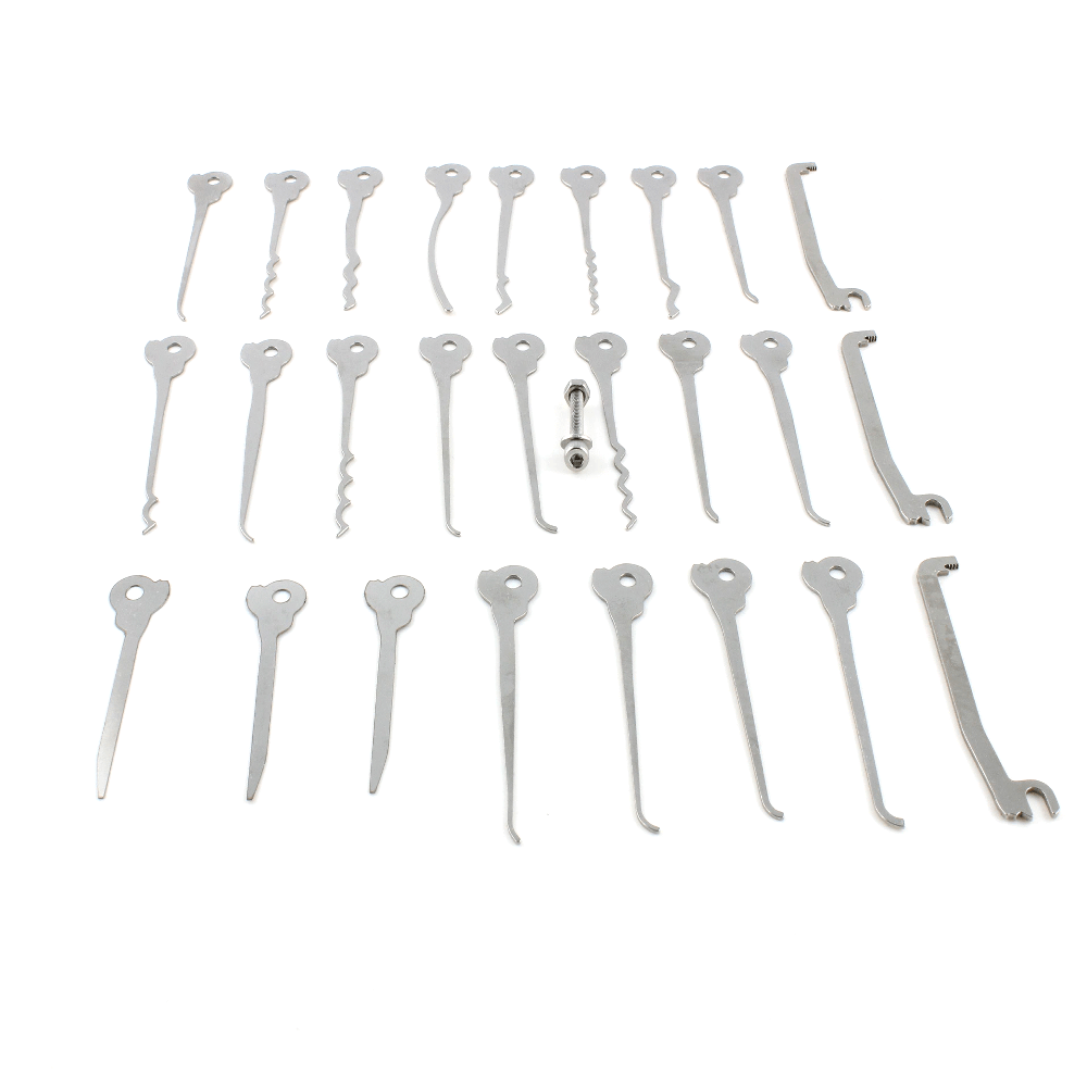 Dangerfield Skeleton Expansion Lock Pick Set Picks Detail