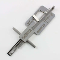 Metal tool with 'Dangerfield' branding on a white background