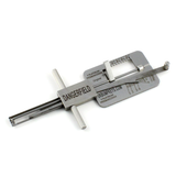Dangerfield Yale Dimple Platinum 3 Star Lock Pick + Decoder at alternate angle