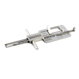 Dangerfield Yale Dimple Platinum 3 Star Lock Pick + Decoder with picking arm raised