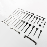 Dangerfield Skeleton Multitool with 30 Piece Lock Picks Expansion Set arranged on a white background.