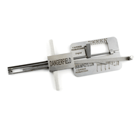 Dangerfield Yale Superior Dimple Lock Pick + sliders and pins picking arms