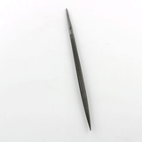 Vertical Swiss No 4 Impressioning File on a White Background 