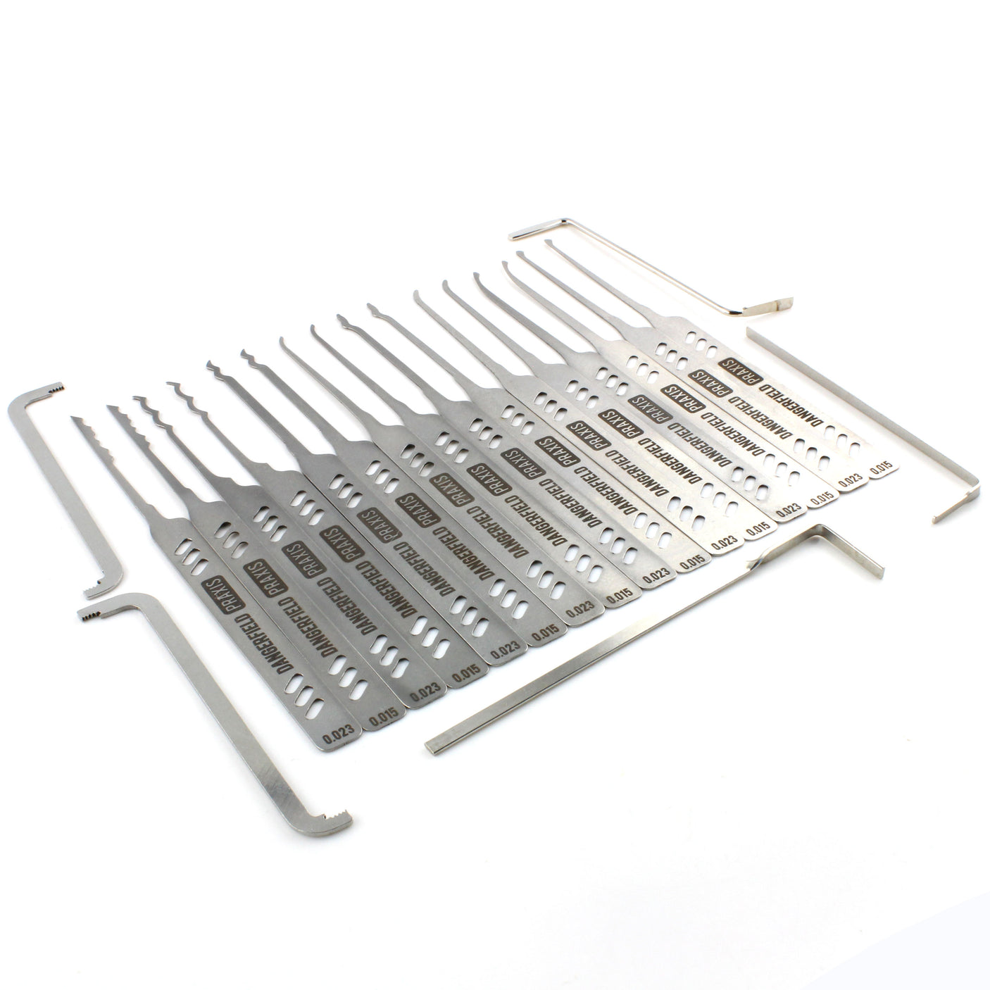 Dangerfield PRAXIS Dual-Gauge Complete Lock Pick Set