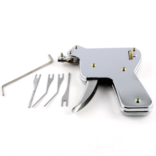 Lokko manual pick gun on a white background showing the trigger and needle holder