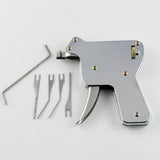 Close detail of the Lokko manual pick gun handle and trigger