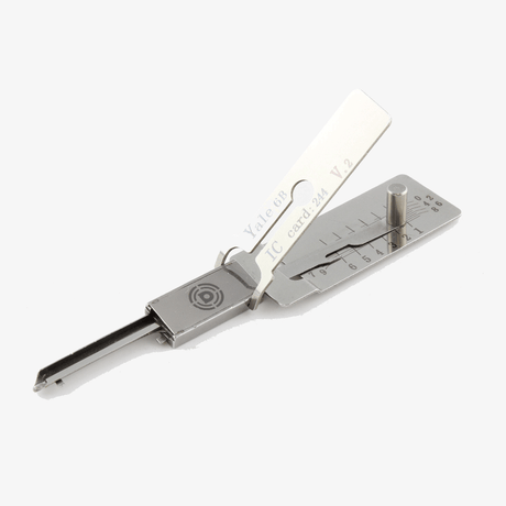 Dangerfield Lishi-Style Lock Pick + Decoder for 5 + 6 Pin Yale (Eurolock), part of the Dangerfield Yale Lishi-Style Set