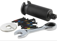 Lokko professional bell plug puller set with screws and spanner