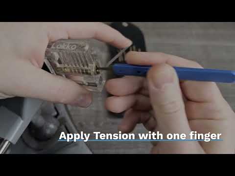 Beginners Lock Pick Set in a box: Complete Lock Pick Kit, Spy Card Kit + Practice Locks and Dummies guide by Lokko