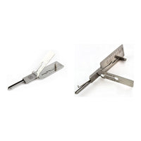 Dangerfield Lishi-style picks and decoders for Yale Euro and Yale rim cylinders, the two tools in the Yale Lishi-Style Set