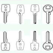 44 Piece Blank Key Selection - UKBumpKeys