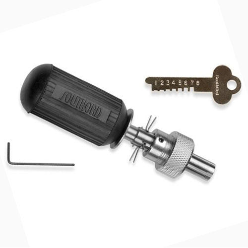 SouthOrd 8 Pin Tubular Lock Pick + Adjustment Key - UKBumpKeys