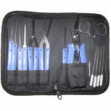 GOSO Broken Key Extractor Set Plus - 16 Piece Set with Carry Case - UKBumpKeys