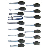 KLOM Wafer Lock Rakes - Lock Picks for Double Sided Locks - UKBumpKeys