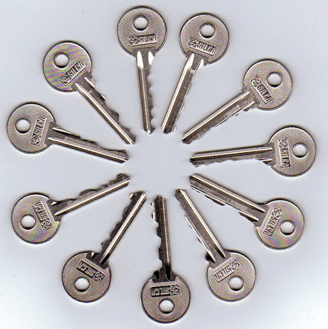 11 Piece Skeleton Keys - The Fairbanks Set - UKBumpKeys