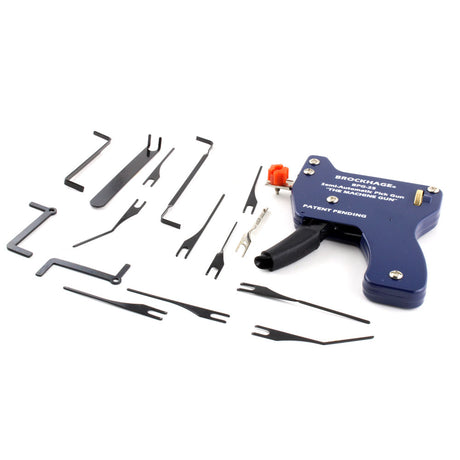 Brockhage Semi-Automatic Lock Pick Gun + 15 Needles - UKBumpKeys