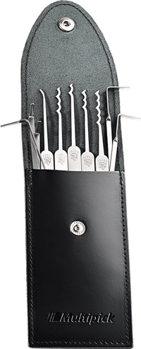 Multipick ELITE 10 "Lock Noob’s" Duo Peak Rake Set