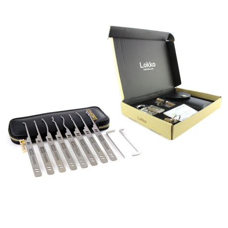 Dangerfield 10 piece Serenity Complete Lock Pick Set + Case - UKBumpKeys