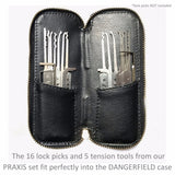 Dangerfield Premium Zip-around Lock Pick Case - UKBumpKeys