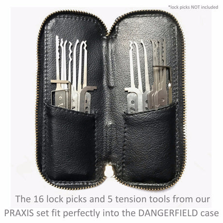 Dangerfield Premium Zip-around Lock Pick Case - UKBumpKeys