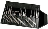 Multipick ELITE 27 piece Professional Lock Pick Set + Case - UKBumpKeys