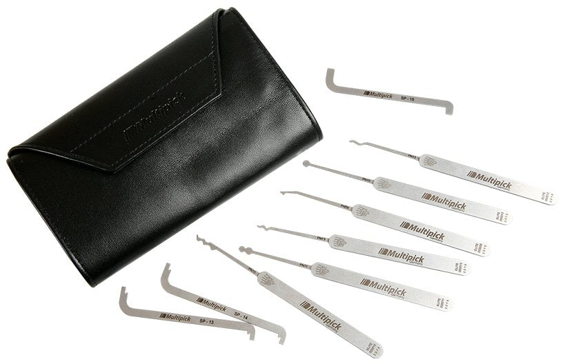 Multipick ELITE 27 piece Professional Lock Pick Set + Case - UKBumpKeys