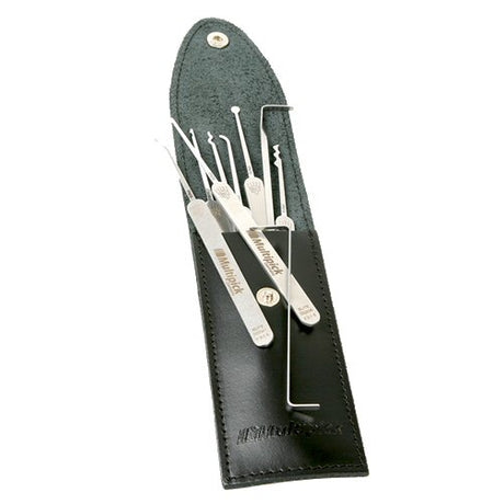 Multipick ELITE 9 Piece Professional Lock Pick Set + Case - UKBumpKeys