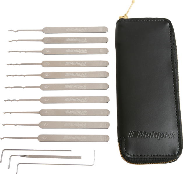 Multipick Elite 13 Piece Lock Pick Set - UKBumpKeys