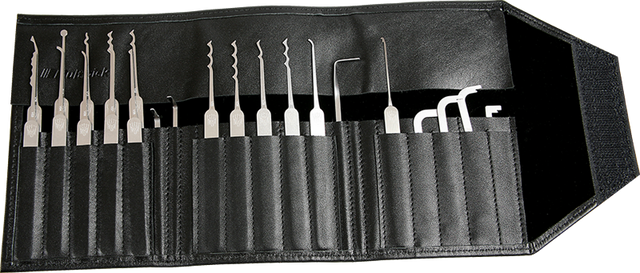 Multipick ELITE 23 Slim Lock Pick Set - 0.015inch - UKBumpKeys