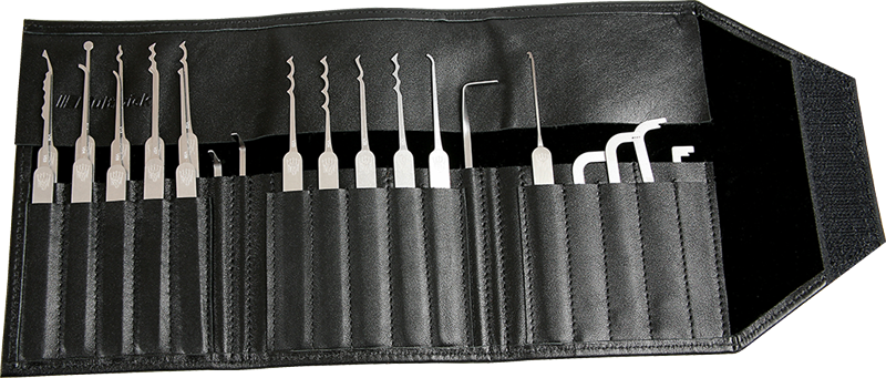 Multipick ELITE 23 Slim Lock Pick Set - 0.4mm - UKBumpKeys