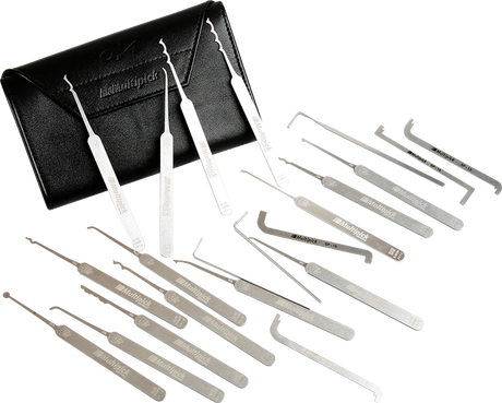 Multipick ELITE 23 Slim Lock Pick Set - 0.015inch - UKBumpKeys