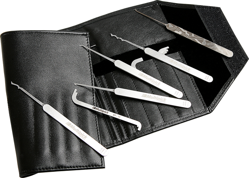 Multipick ELITE 23 Slim Lock Pick Set - 0.015inch - UKBumpKeys