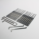 Dangerfield 21pc Dual Gauge Praxis Ionic Lock Pick Set