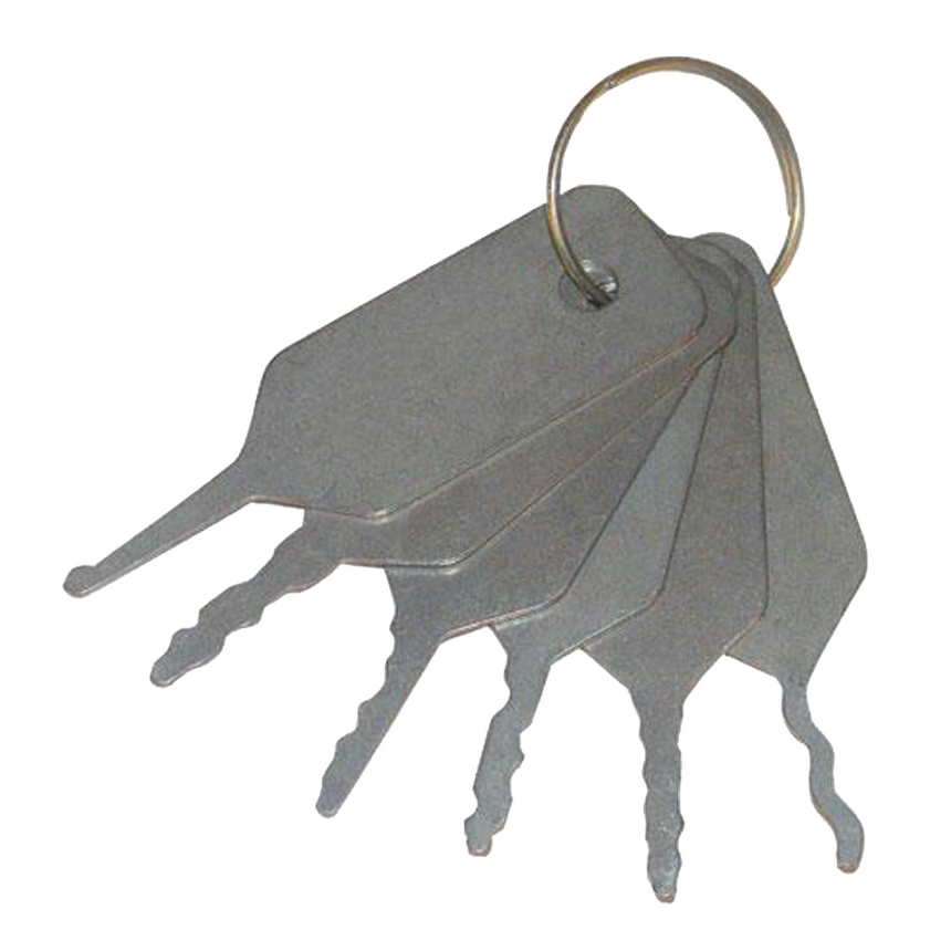 Mini Jigglers for Lock Picking Wafer Locks