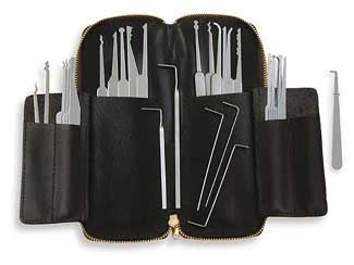 SouthOrd 32 Piece professional Lock Pick Set + Case - UKBumpKeys