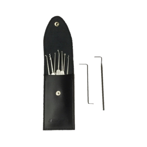 Multipick ELITE 9 Piece Professional Lock Pick Set + Case - UKBumpKeys