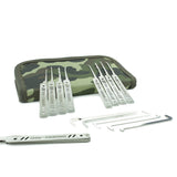 Dangerfield PRAXIS Dual-Gauge 21 Piece Complete Lock Pick Set - UKBumpKeys