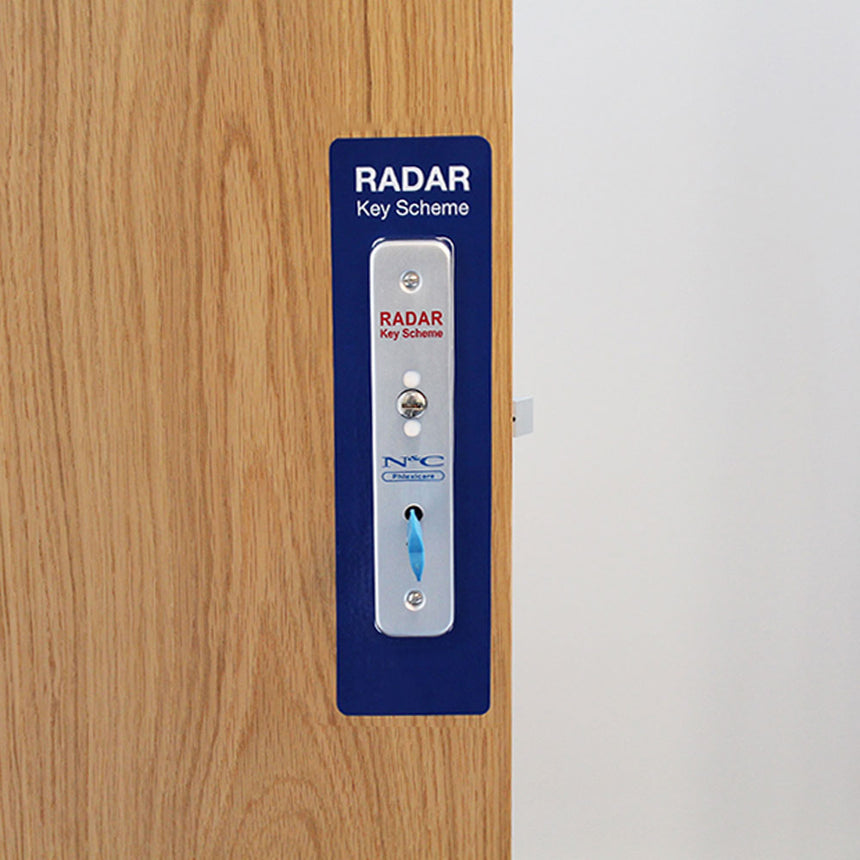 Radar Key for Disabled Toilets UK - Blue Heart - opens over 10,000 UK Disabled Toilets