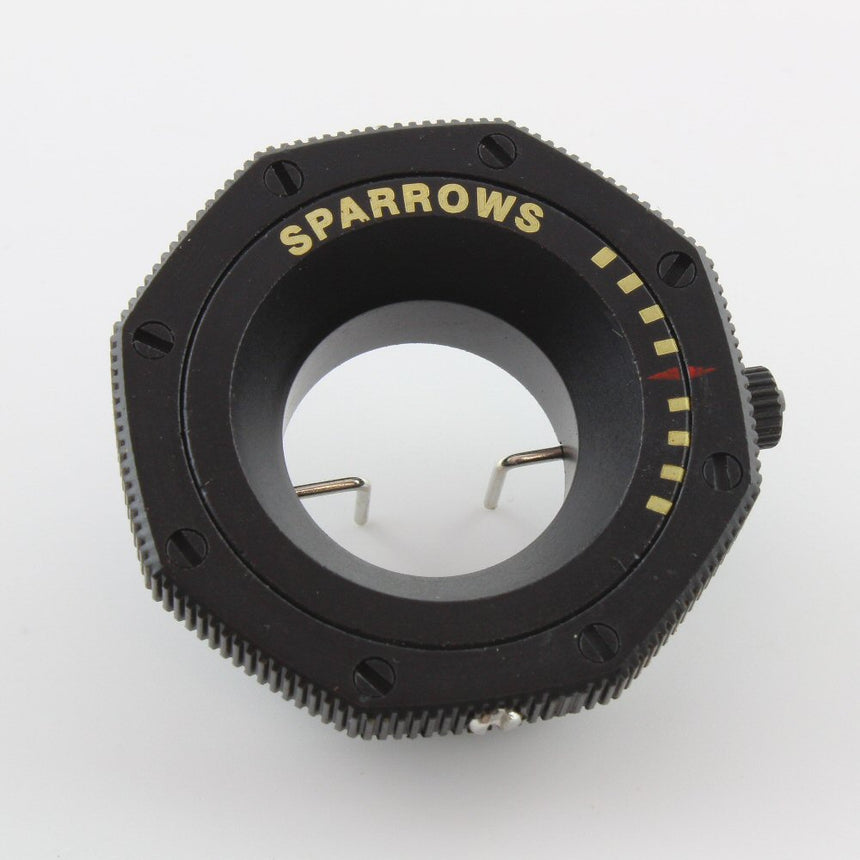 Black sparrows tension wheel detail